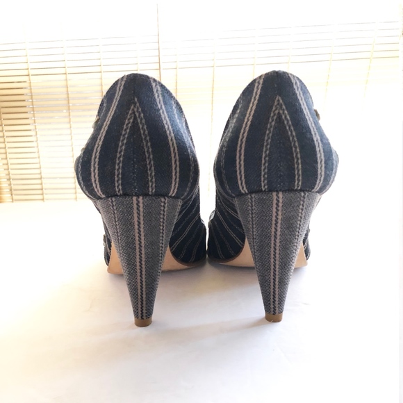 Marc By Marc Jacobs Zipper Peep Toe Heels - Picture 4 of 5